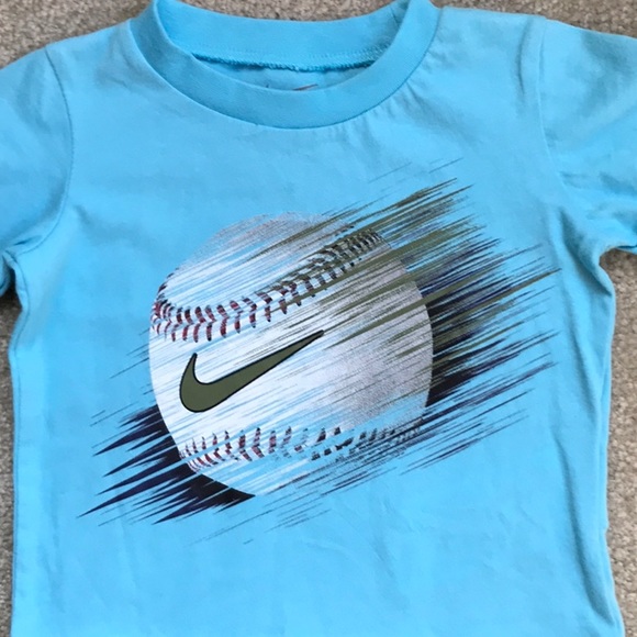 NIKE TODDLER BOY’S BASEBALL TEE & SHORTS SET - Picture 3 of 3